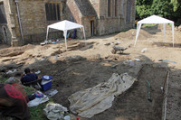 All Saints Barber Rooms Project - 19 Starting to dig the foundations