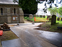 All Saints Barber Rooms Project 06 - Protective flooring